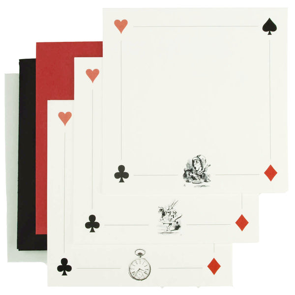Alice in Wonderland notecards designed and manufactured by Sandra Muir Design