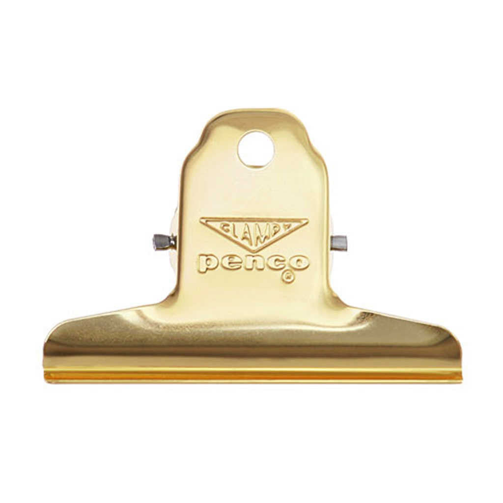 Clampy clip by Penco in gold - practical retro and beautiful