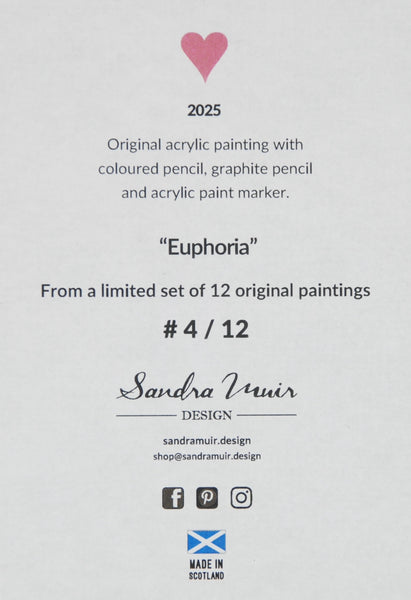 Euphoria - Acrylic Painting No.4 of a set of 12