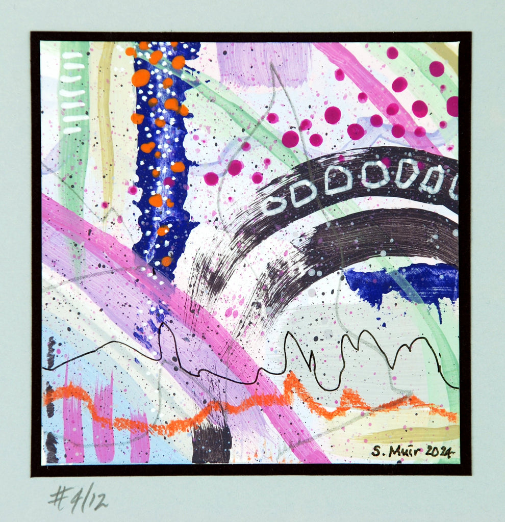 Euphoria - Acrylic Painting No.4 of a set of 12