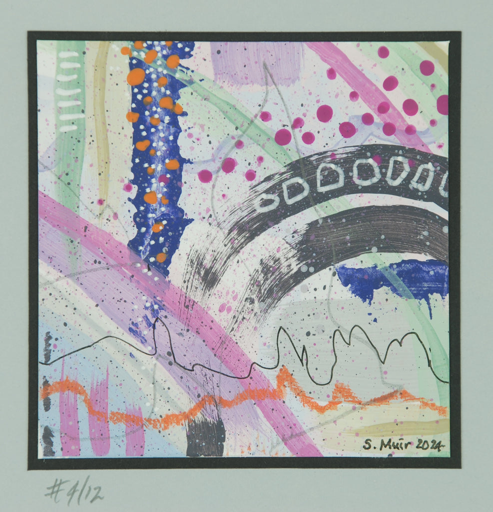 Euphoria - Acrylic Painting No.4 of a set of 12