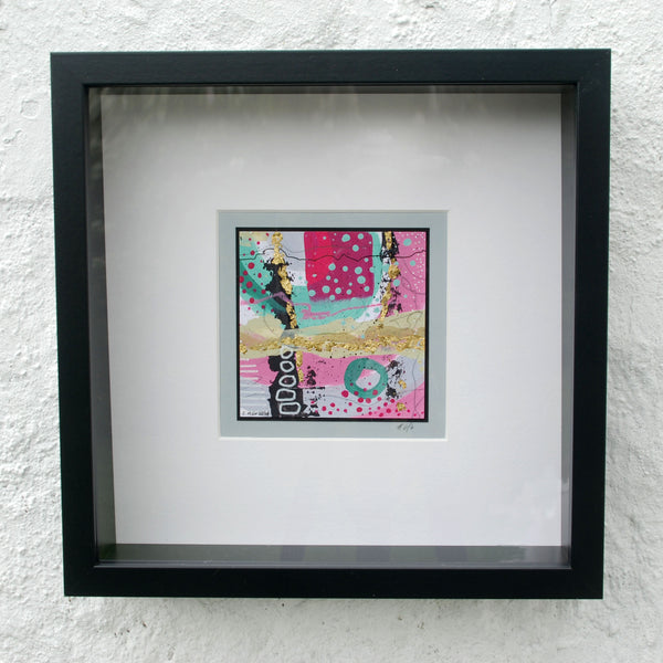 Fuchsia Pink - Limited Edition Abstract Acrylic Painting No.6 of 6