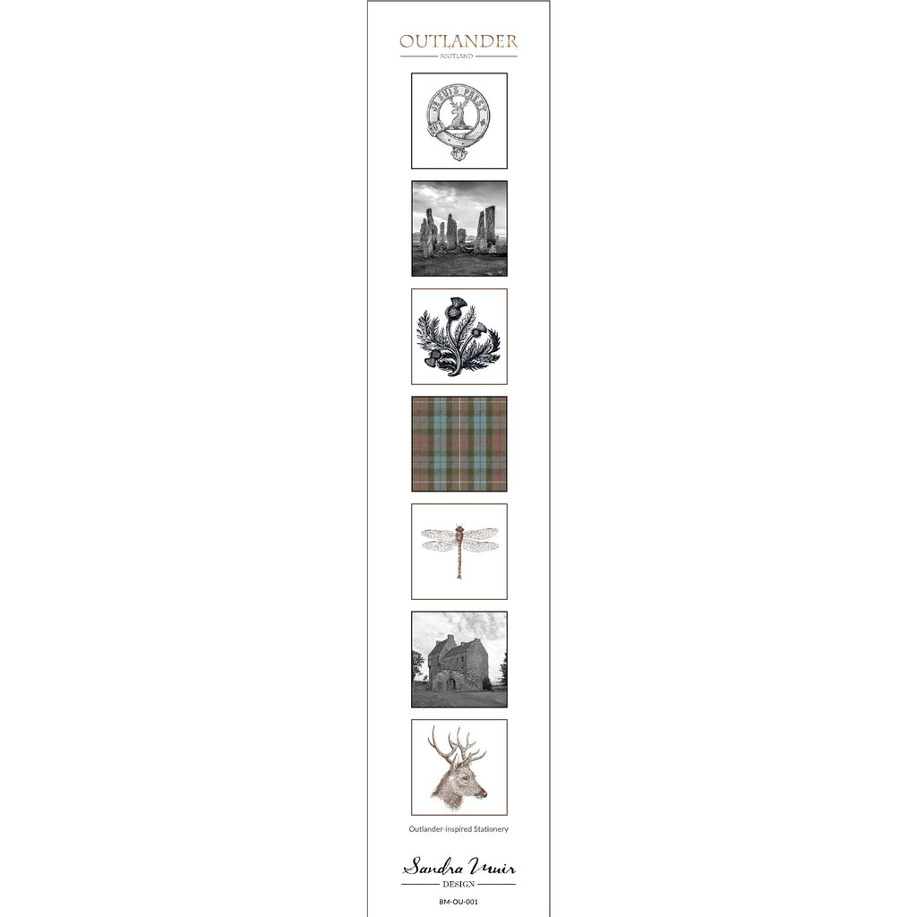Outlander-inspired Bookmark: Theme Set