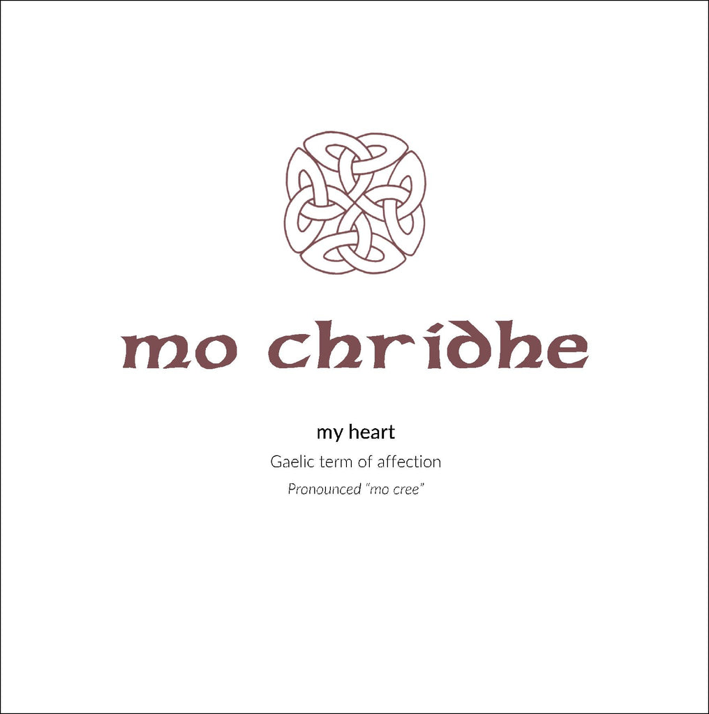 Gaelic Phrases Greeting Card - mo chridhe