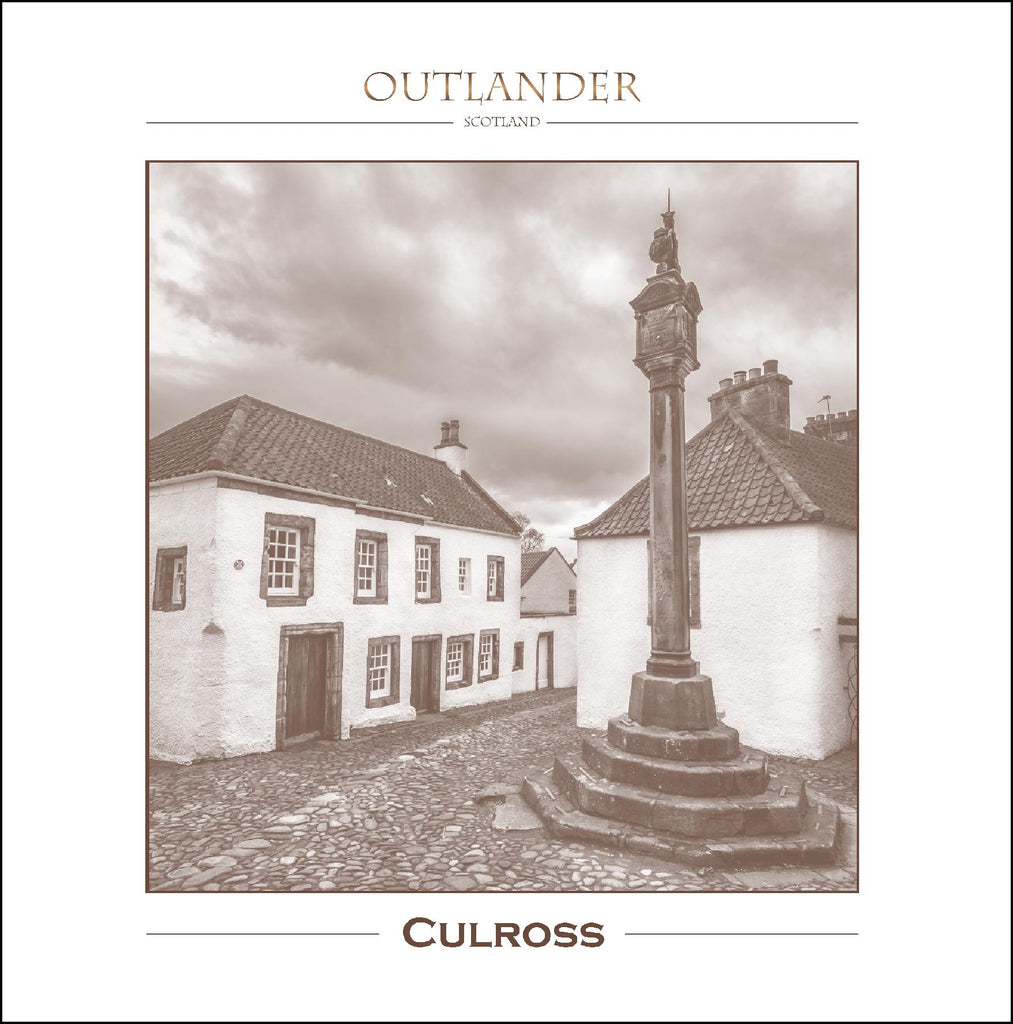 Greeting Card of Outlander Film Locations - Culross
