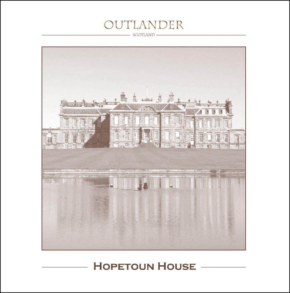 Greeting Card of Outlander Film Locations - Hopetoun House