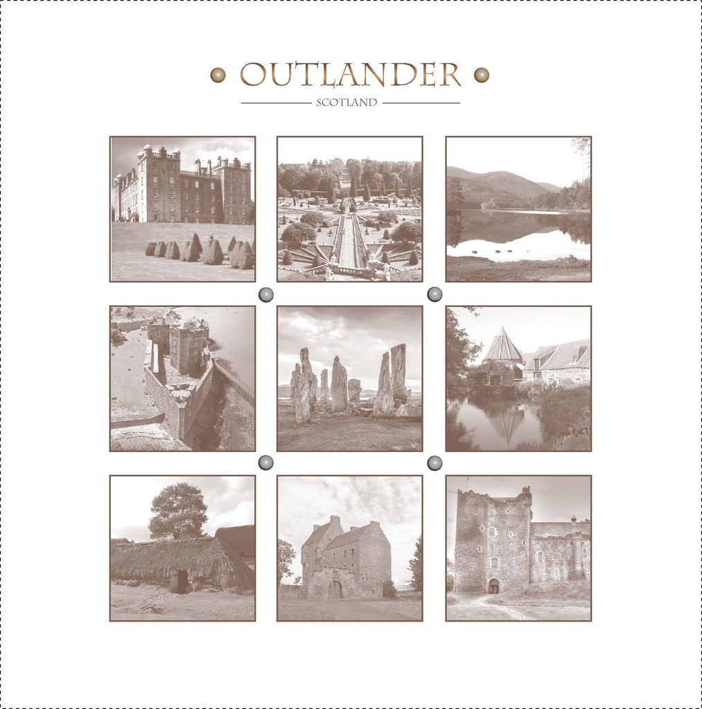 Greeting Card of Outlander Film Locations - Various