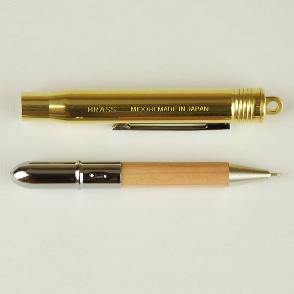 Brass ballpoint pen by Midori from Japan