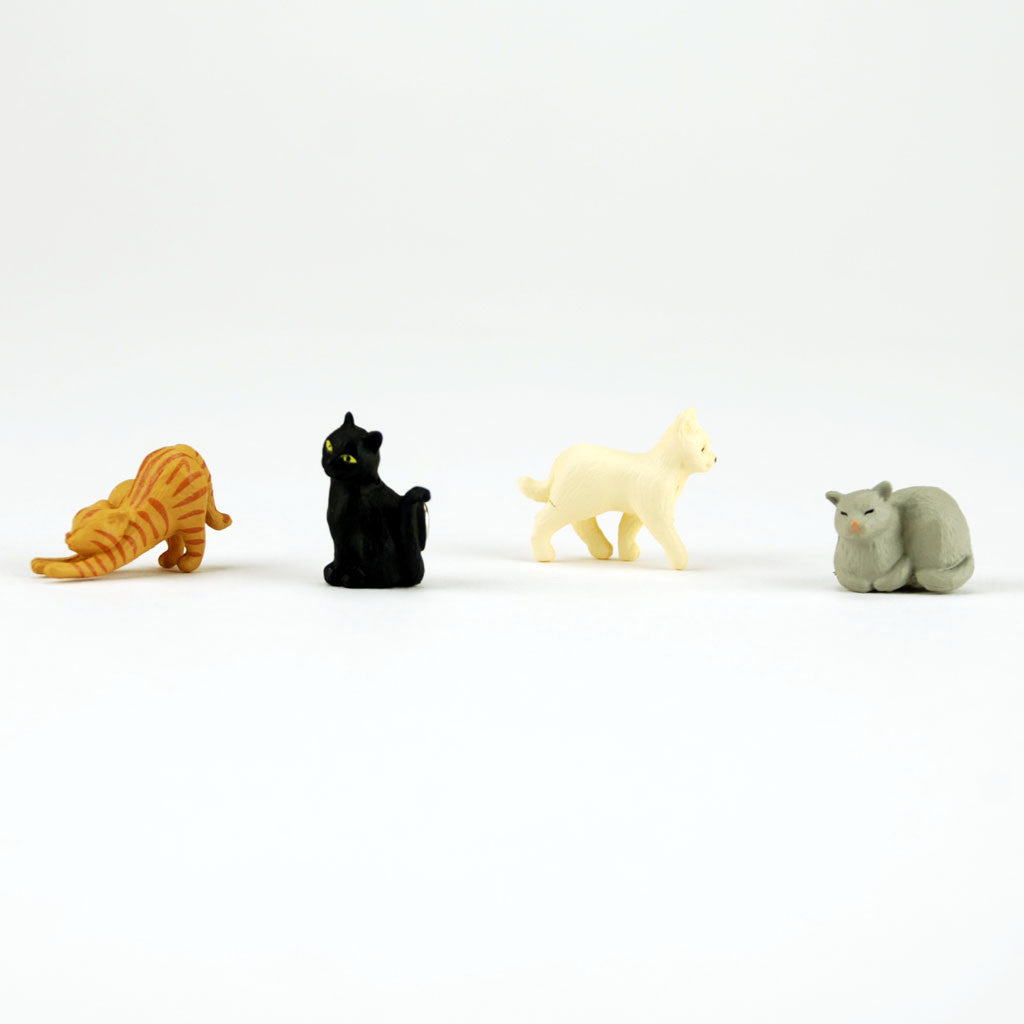 Mini magnet cat set by Midori from Japan
