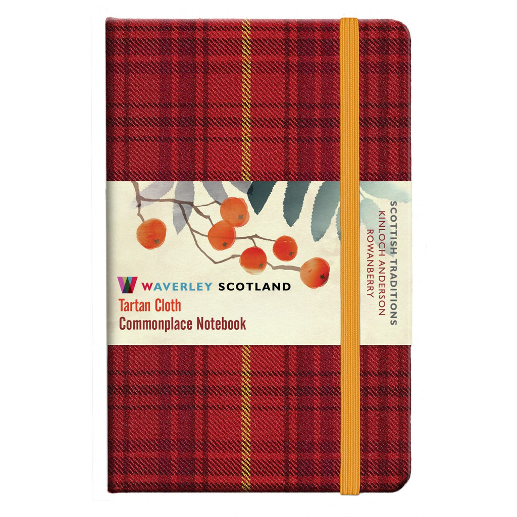 Tartan Cloth Notebook - Rowanberry