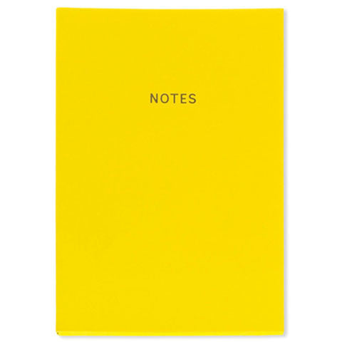 Intense Yellow A5 Notebook