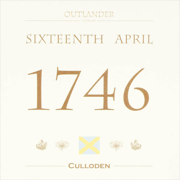 Outlander box set film location greeting card Culloden