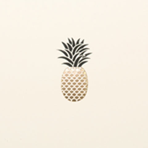 Pineapple Embossed Notecards