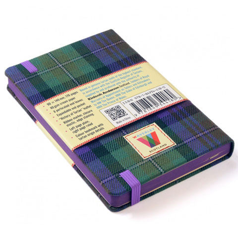 Tartan Cloth Notebook, Isle of Skye