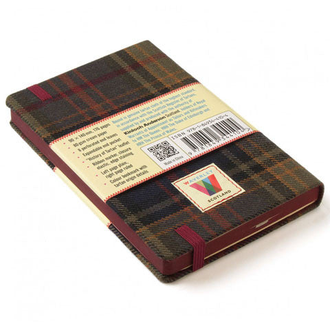 Tartan Cloth Notebook, Kinloch Anderson